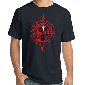 NEW- Cypress Hill- Skull & Compass" T-Shirt men's- Size Small